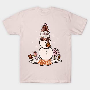 Aries Snowman T-Shirt